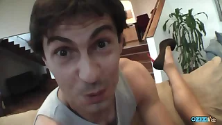 Max Mikita squirts within seconds of having her Asian fanny plowed in someone's skin raunchy threesome